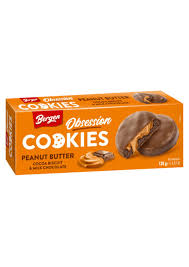 Bergen Obssesion Pb, Cocoa Biscuit & Milk Chocolate 128g(1 ud)