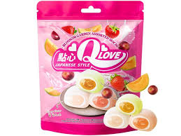 Qlove Blossom Garden Assorted Mixed Mochi Standing Pouch 120g(1 ud)