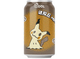 Qdol Pokemon Kahlua Sparkling Water 330ml(24 uds)