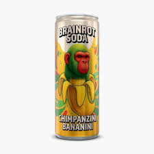 Brainrot Chimpanzini Bananini 250ml(24 uds)