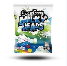 Sugargang Milky Heads Sour 105g(12 uds)