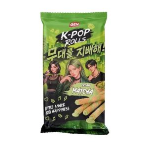 Sanck k Pop Rolls Matcha 120g(1 Ud)