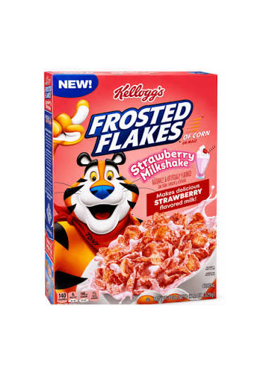 Kellogg’s Frosted Crunchy Flakes Strawberry 350g(12 Ud)