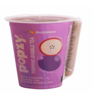 Bubble Tea Sabor Manzana y Uva  355ml(12 Uds)