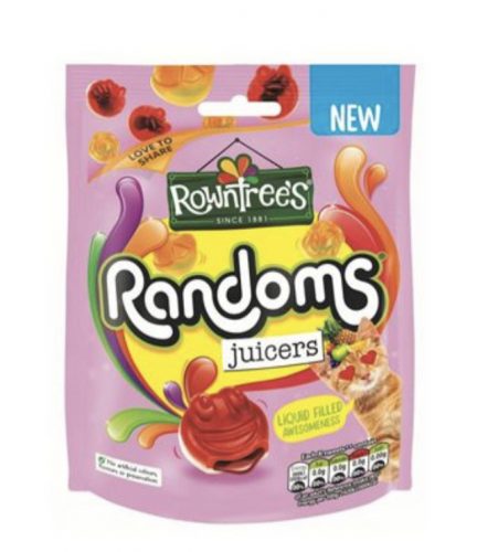 Rowntrees Randoms Juicers 140g (9uds) – Distribucion Americanmarket