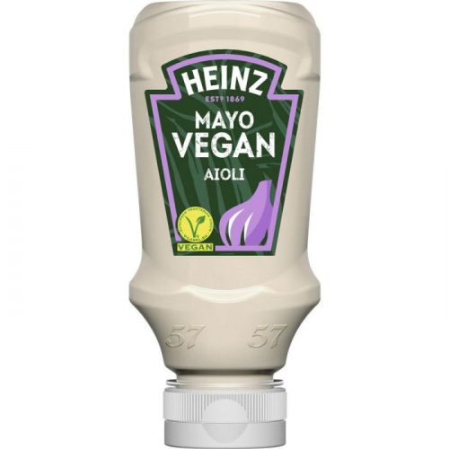 Heinz Vegan Mayo Alioli 220ml (8uds) Distribucion Americanmarket