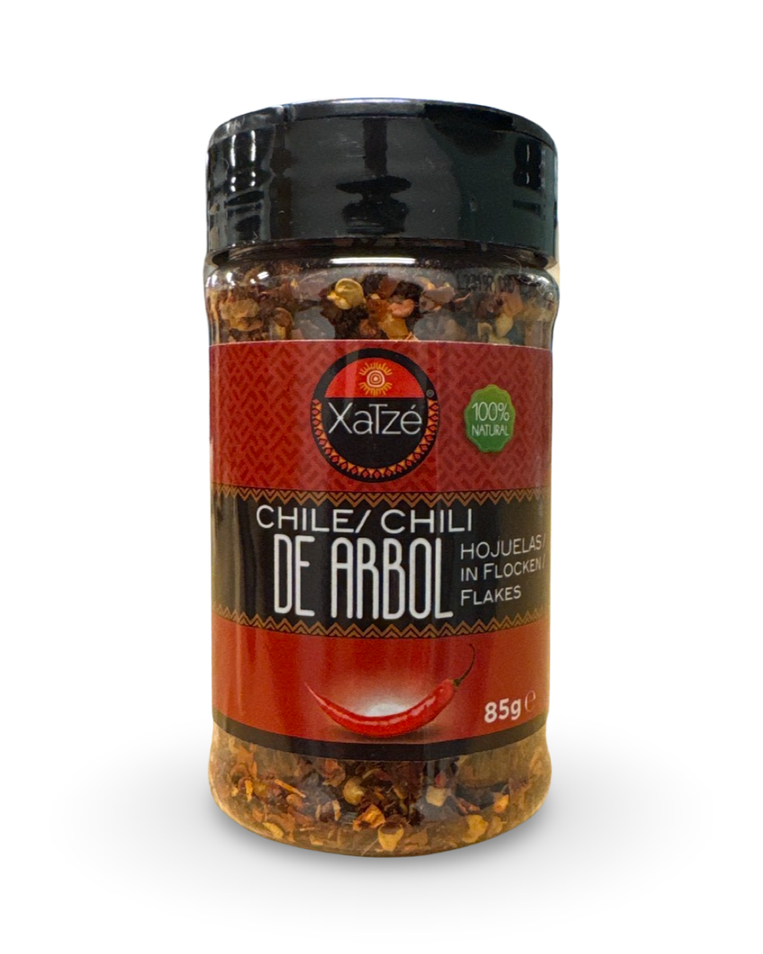 Xatze Chile Árbol Hojuelas 85g(1ud)