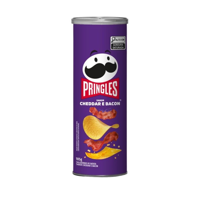 Pringles Cheddar and Bacon 113gr (18uds)