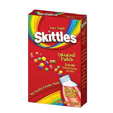 Skittles Singles Original Punch 3gx6 (12uds)