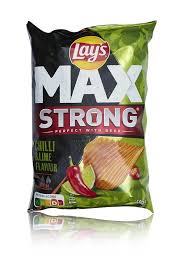 Lay´s Max Strong Chilli & Lime 150g(6 uds)