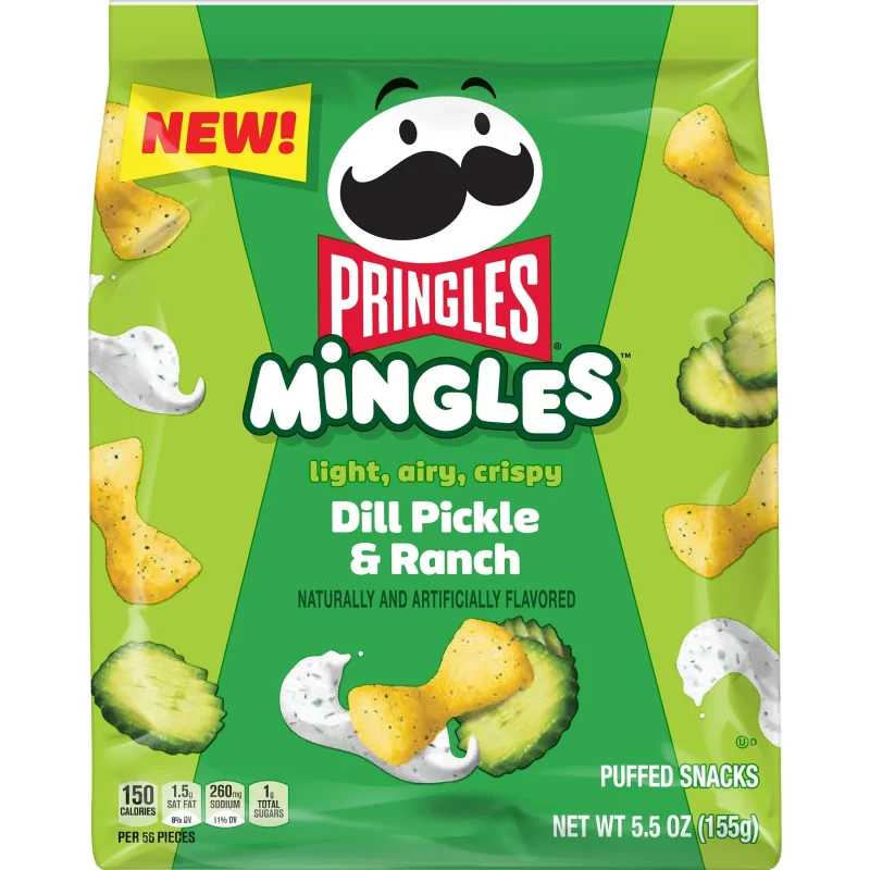 Pringles Dill Pickle Ranch Mingles (6uds)