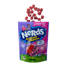 Nerds Gummy Clusters Grape Strawberry Blitz & Berry Punch (20ud)
