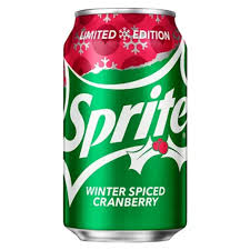 Sprite Winter Spiced Cranberry 355ml(12 uds)