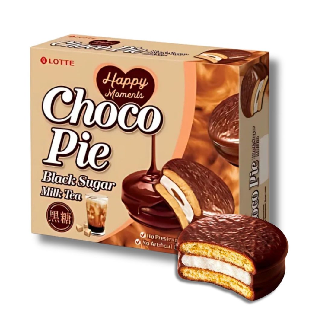 Lotte Pie de Chocolate y azúcar moreno 336g(1 Ud)