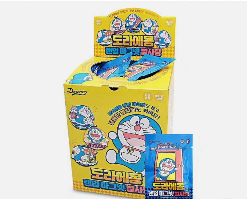 Icd Doraemon Random Magnet Star Asian 5gr(60 Uds)
