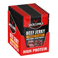 Jack Link´s Beef Jerky Swwet & Hot 60g(6 uds)