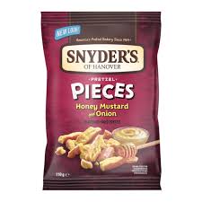Snyders Pretzel Pieces Honey Mustard and Onion 110g(1 ud)