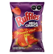 Ruffles Mega Crunch Flamin Hot 42gr(1 Uds)