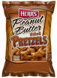 Herrs Peanut Butter Non Gmo Pretzels 113gr(1 Ud)