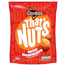 Walkers Thats Nuts Doritos Chilli 160g(1 Ud)