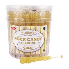 Espeez Gold Rock Candy no a Stick Tub 23g(36 Uds)