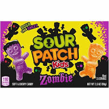 Sour Patch Kids Zombie Theater Halloween 99gr(12 uds)