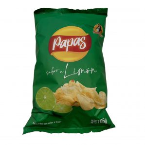 La Mantuana Papas Limon 105g(1 Ud)