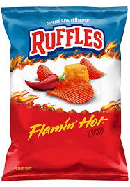 Ruffles Potato Flamin Hot 185g(1 ud)