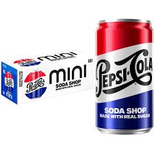 Pepsi Soda Shop With Real Sugar 355ml(12 uds)