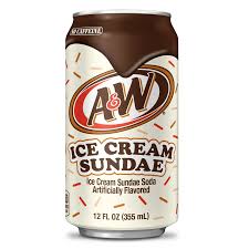 A&w ice Sundae 355 ml (12 Uds )