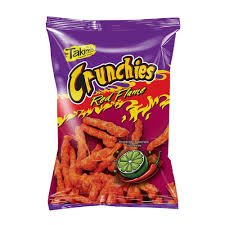 Takim´s Crunchie Red Flame Chilli And Lime 90g(1 ud)