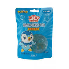 Pokémon Juice 3D Gummy Candy Grape 56g(8Uds)