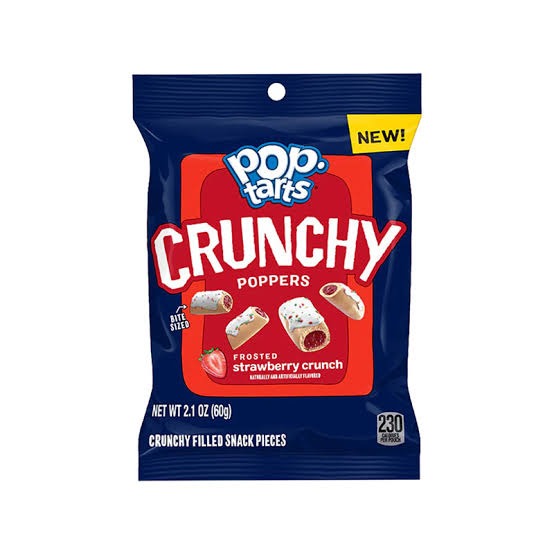 Pop Tarts Crunchy Poppers Frosted Strawberry Crunch 60g(6 Uds)