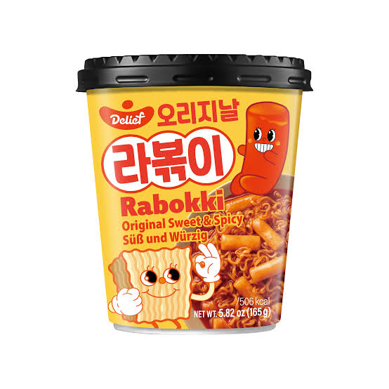 Rabokki Sweet And Spicy 165g(24 Uds)