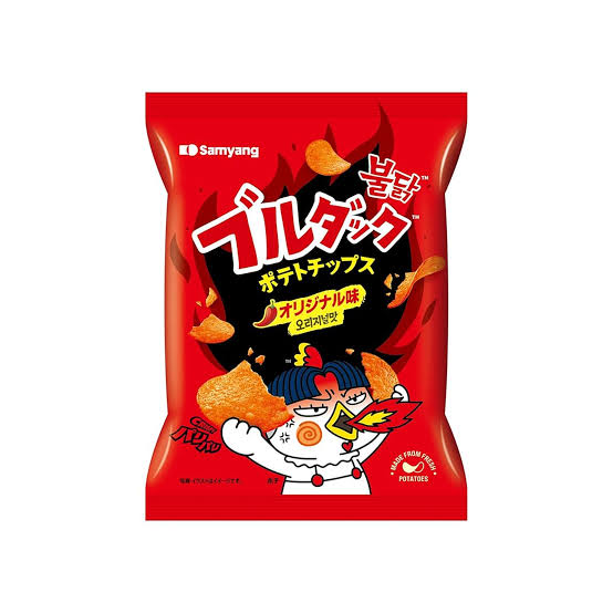 Samyang Buldak Potato Chips Original 55g(20 Uds)