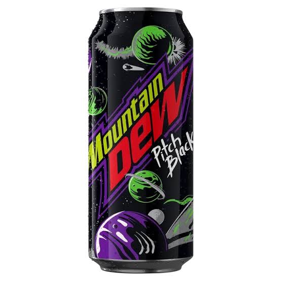 Mountain Dew Pitch Black 330ml(24 Uds)
