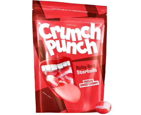 Crunch Punch Ruby Red Starballs 50g(1 ud)