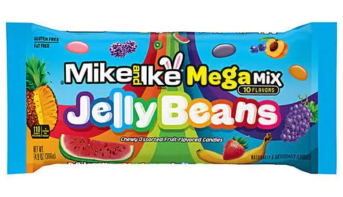 Mike & Ike Mega Mix Jelly Beans 113g(24 Uds)