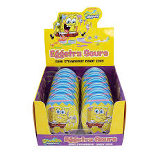 Boston America Spongebob Squarepants Sour Strawberry Candies (12 uds)