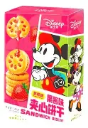 Binqi & Disney Lotso Strawberry Sadwich Biscuit 168g(1ud)