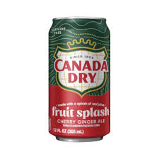 Canada Dry Fruit Splash Cherry 355ml(12 uds)