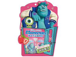 Disney Monsters Strawberry Konjac Jelly 162g(1 ud)