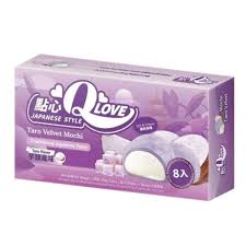 Qlove Velvet Taro Mini  Mochi 80g(1 ud)