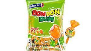 Bon Bon Bum Mango 24u 408g (1ud)