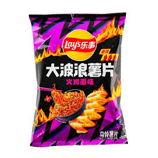 Lay´s Big Wave Hot Chicken Noodle 70g(1 ud)