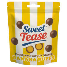 Sweet Tease Banana Puffs 80g(1 Uds)