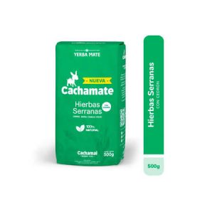 Yerba Mate Cachamate Serranas con Cedron  500g(1 Ud)