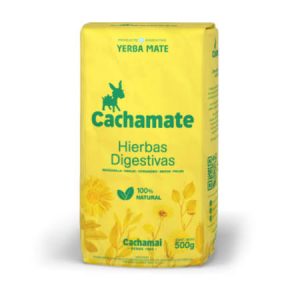 Yerba Mate Cachamate Digestivas Manzanilla Amarilla  500g(1 Ud)