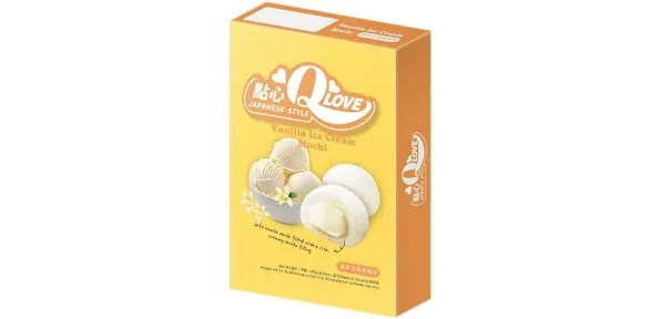 Qlove Vanilla Ice Cream Deluxe Mochi 180g(1 ud)