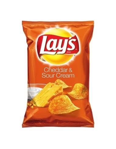 Lay ‘S Cheddar Sour Cream 184,2g(1 Ud)